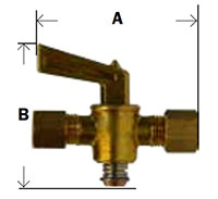 Comp x Comp Shut Off Cock Diagram